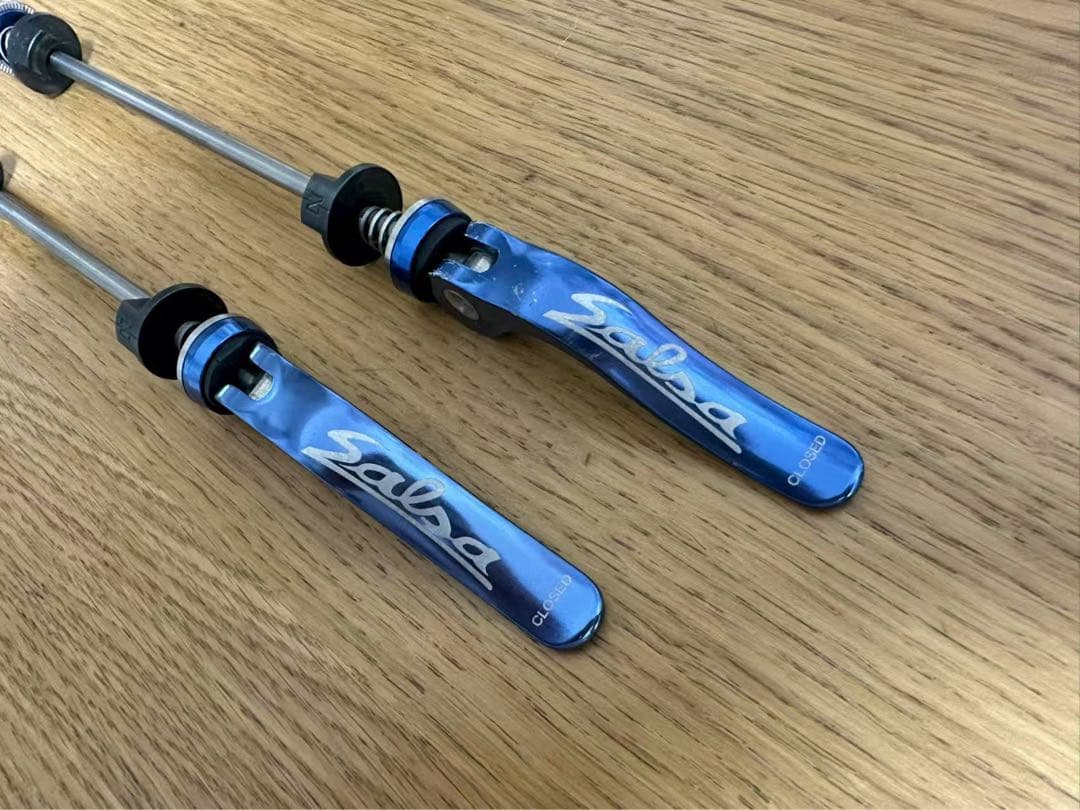 SALSA Flip-Offs スキュワー チタンシャフト ブルー 2mm