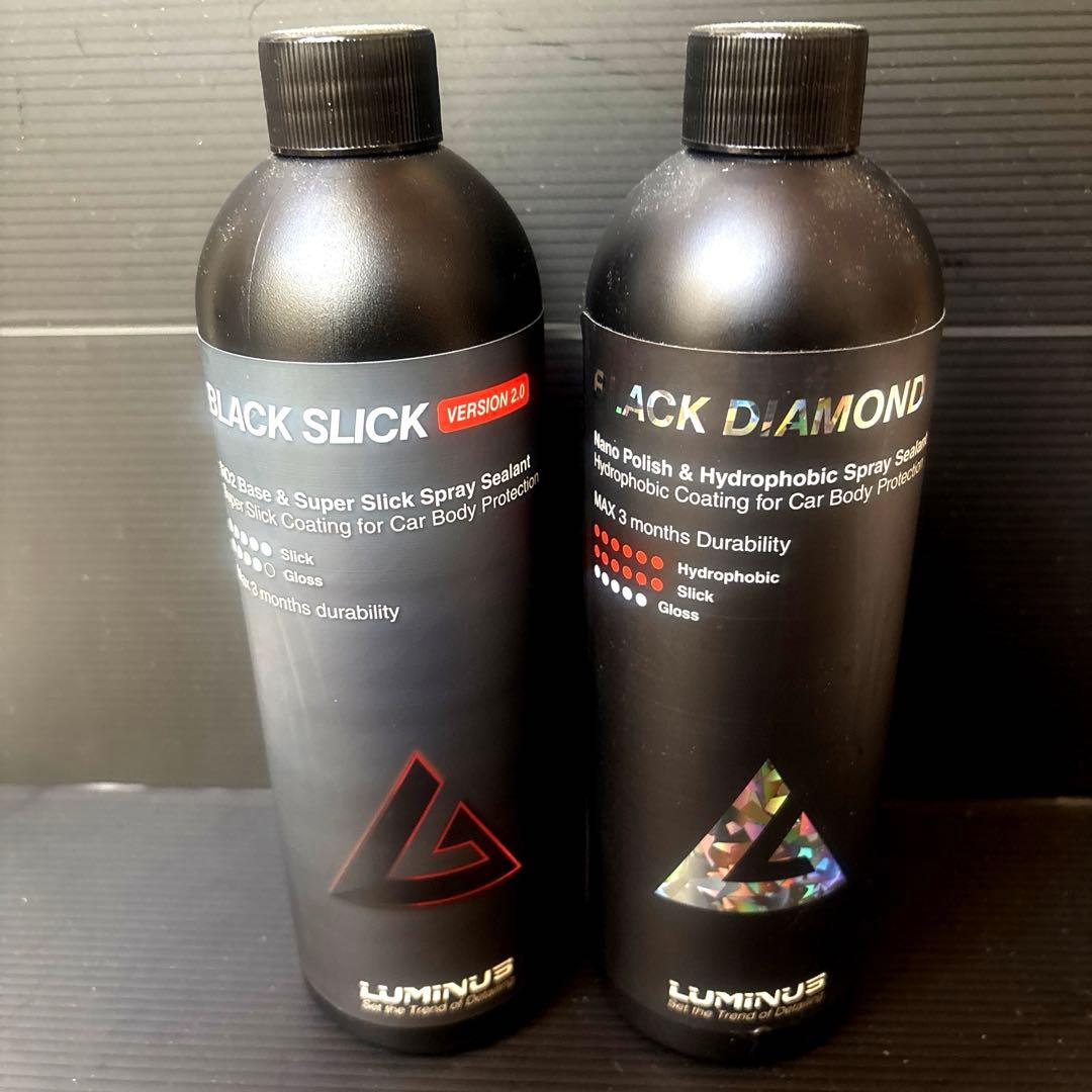 BLACK 「DIAMONDO」&「SLICK EDITION 」各500ml