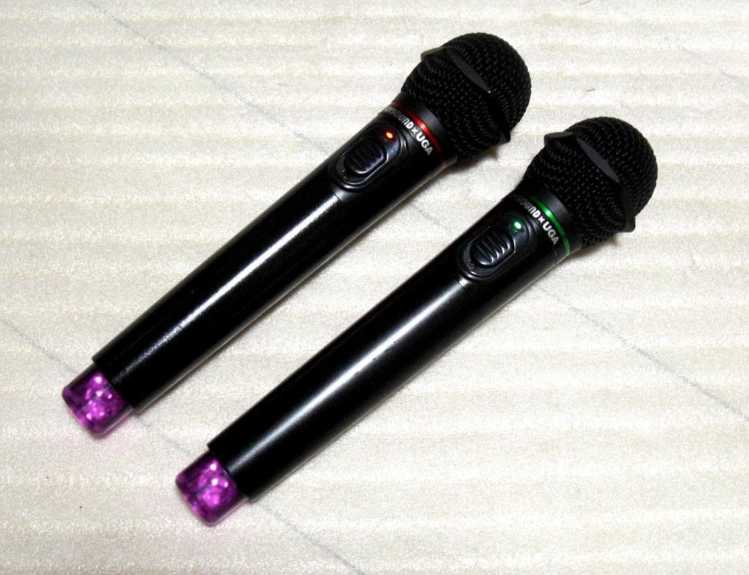 JOYSOUND ★WM-610　赤外線ワイヤレスマイク 2本セット
