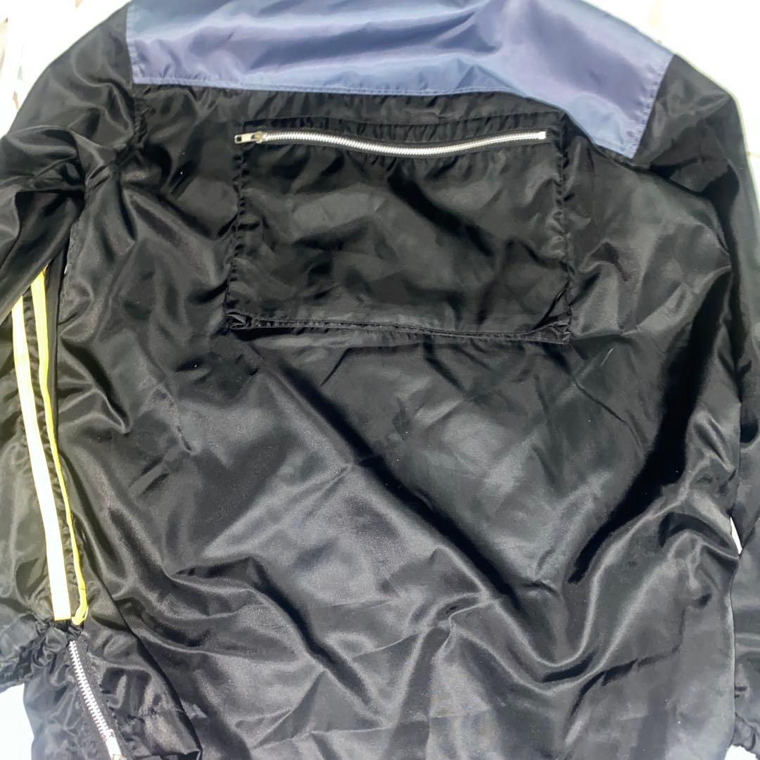 LEMONed ラインパーカー　ピンズ付き