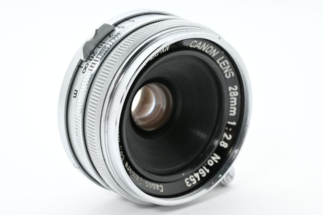 【美品】Canon キャノン 28mm F2.8 L39 レンズ #315