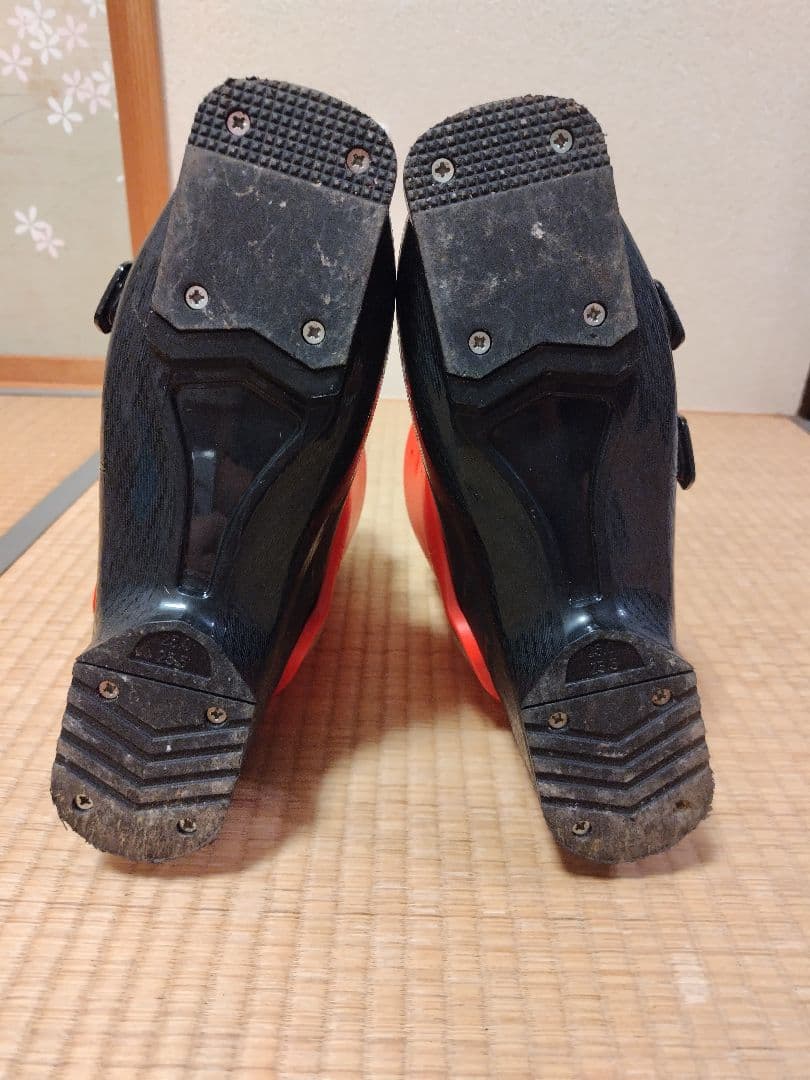 スキーセット板140cm　ATOMICブーツ25/25.5cm　ポール100cm