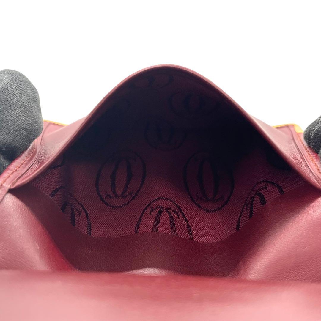 美品　Cartier カルティエ　w6 二つ折り　ケース　名刺入れ　レザー