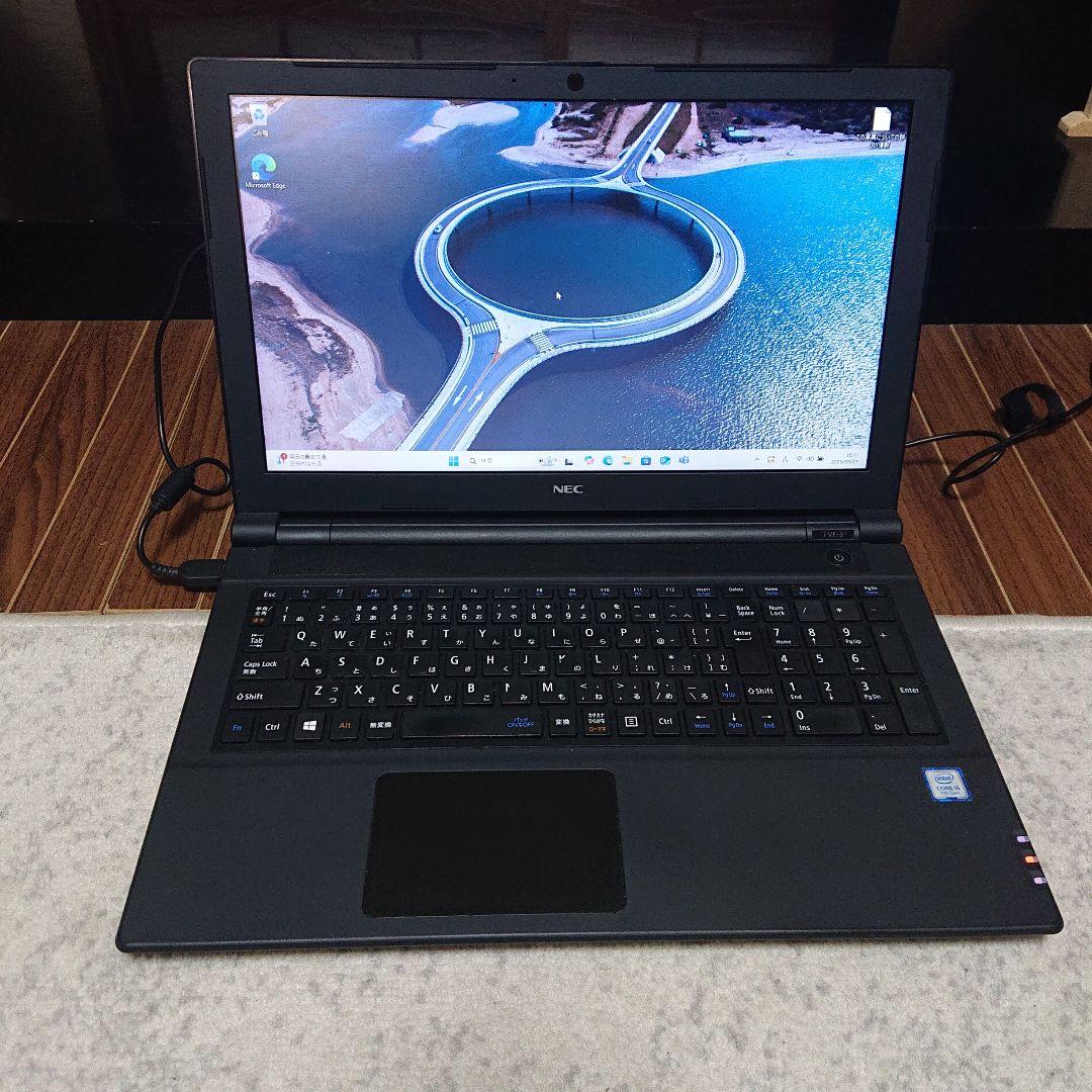 NEC PC-VJT25FZG3 ノートPC 8GBメモリ 128GB SSD
