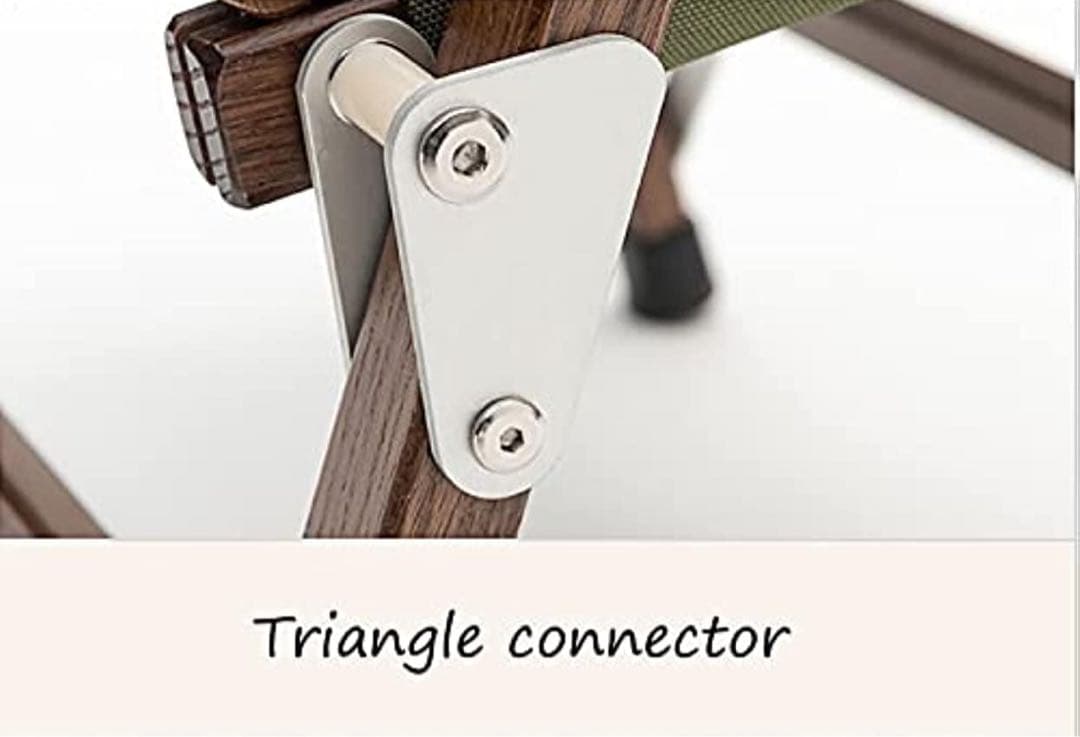 アウトドアクラシックチェア オリーブグリーン 木製フレーム