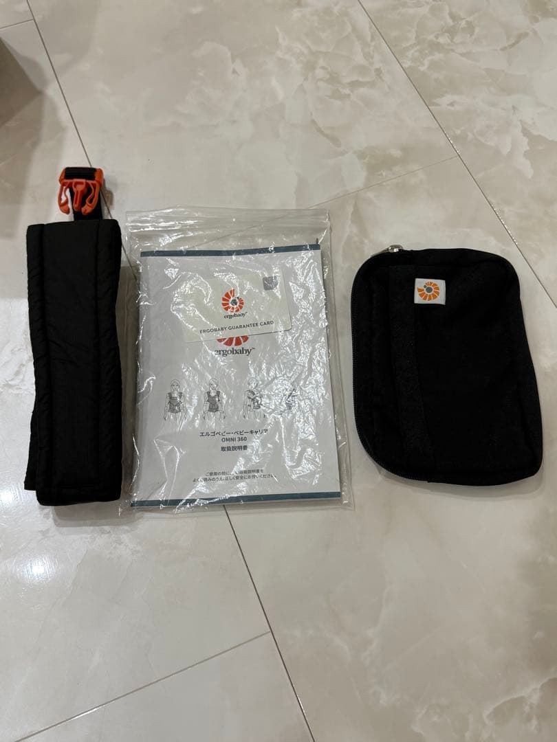 【美品】エルゴベビー クールエア オムニ360 オニキス ブラック 抱っこ紐　黒