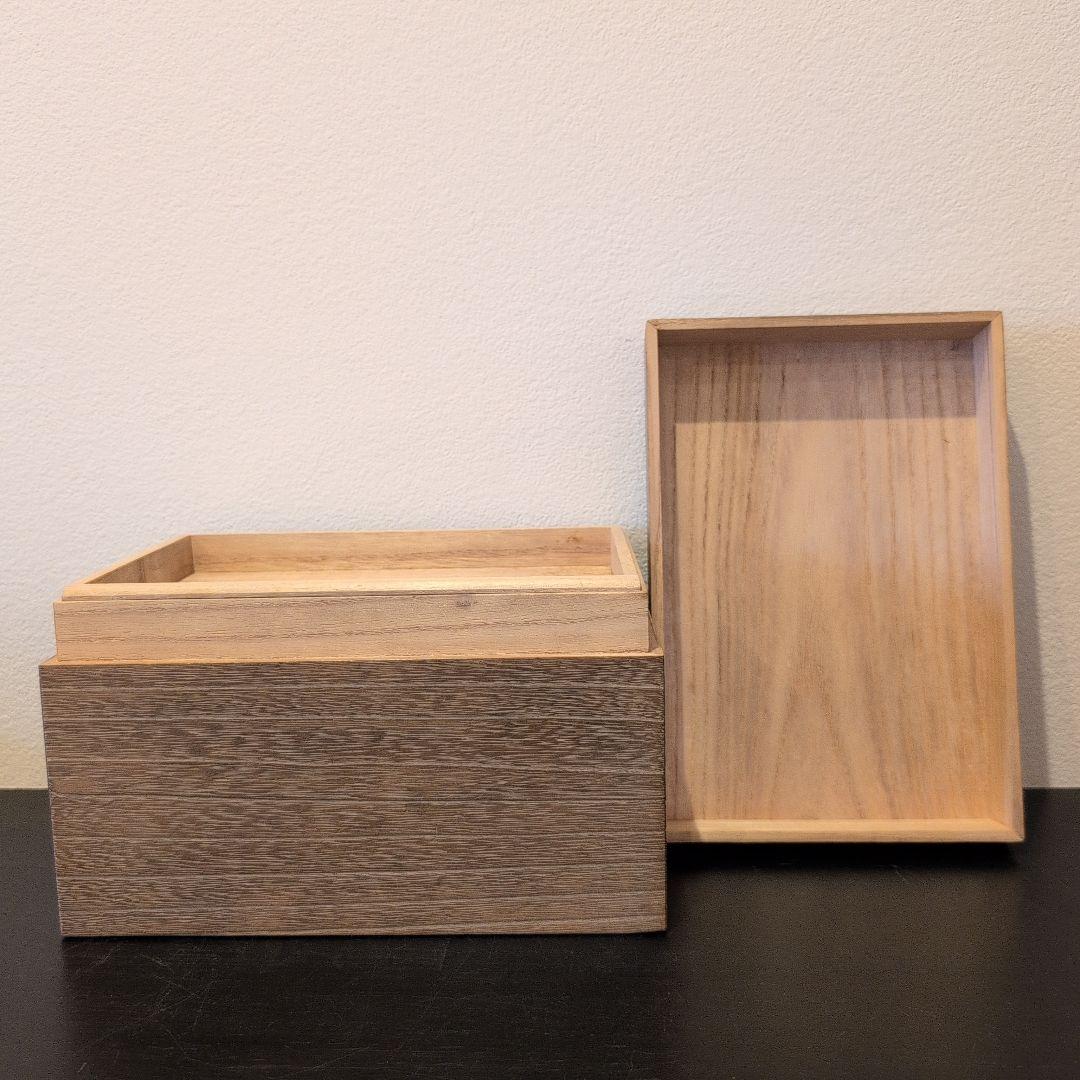 茶箱（焼桐） 利久茶箱 秀斎 茶道具 セット