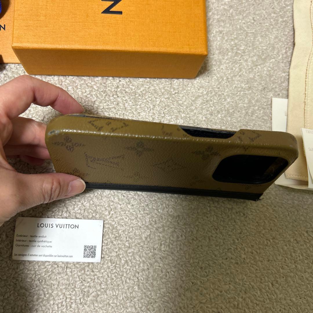 LOUIS VUITTON モノグラムリバースフォリオ iPhone14Pro