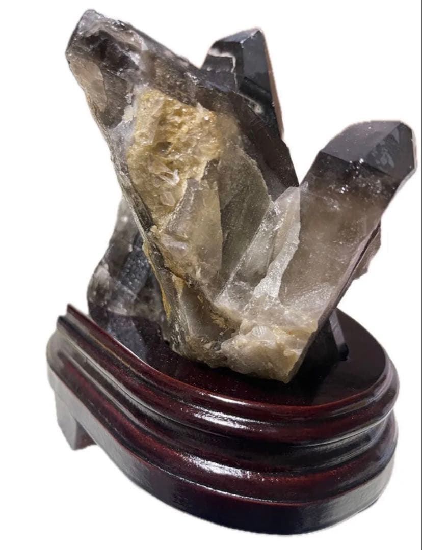 モリオンクラスター　特大サイズ　約15cm×約13cm約9.5cm 1960g