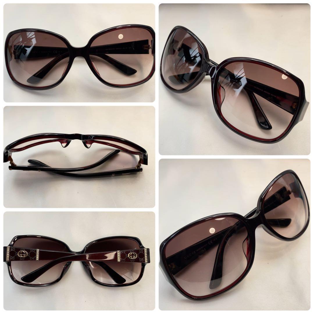 GUCCI サングラス　GG3144/F/S WWUS2 GG柄　良品
