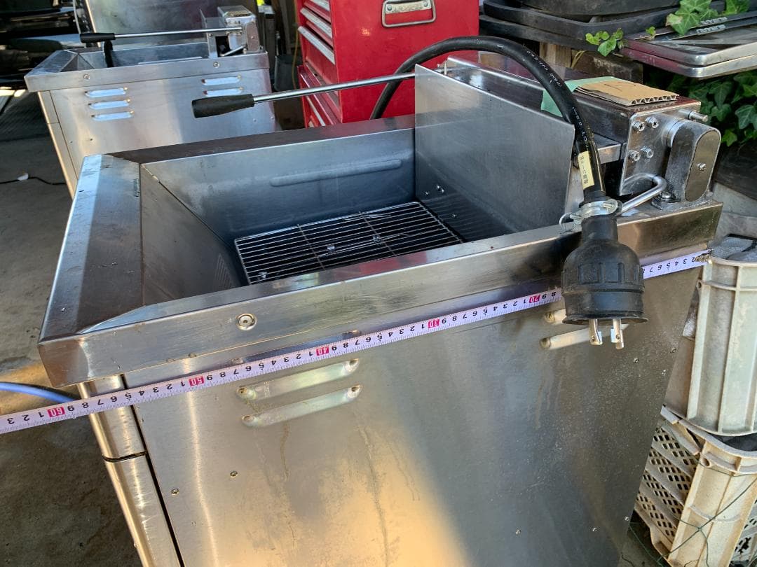 マルゼン　業務用電気フライヤー　MEF -18C　三相　２００V　③