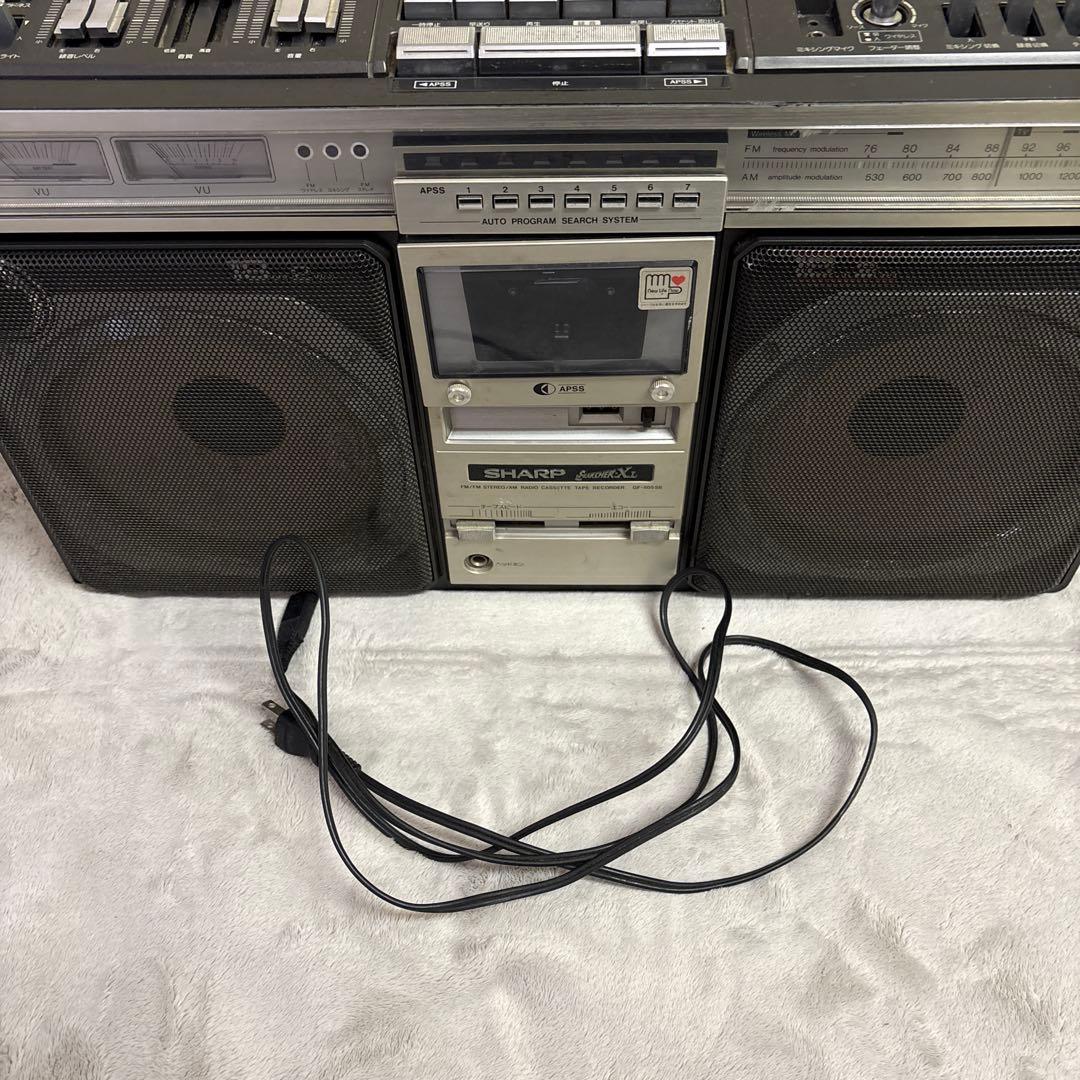SHARP GF-555S カセットテープラジカセ
