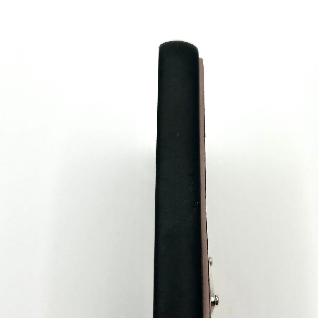 美品　PRADA iPhoneケース　14 ピンク　三角ロゴ　サフィアーノレザー