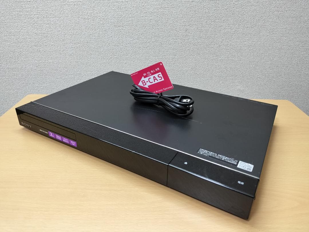 ソニー ブルーレイレコーダー 「BDZ-ET2200」 動作品