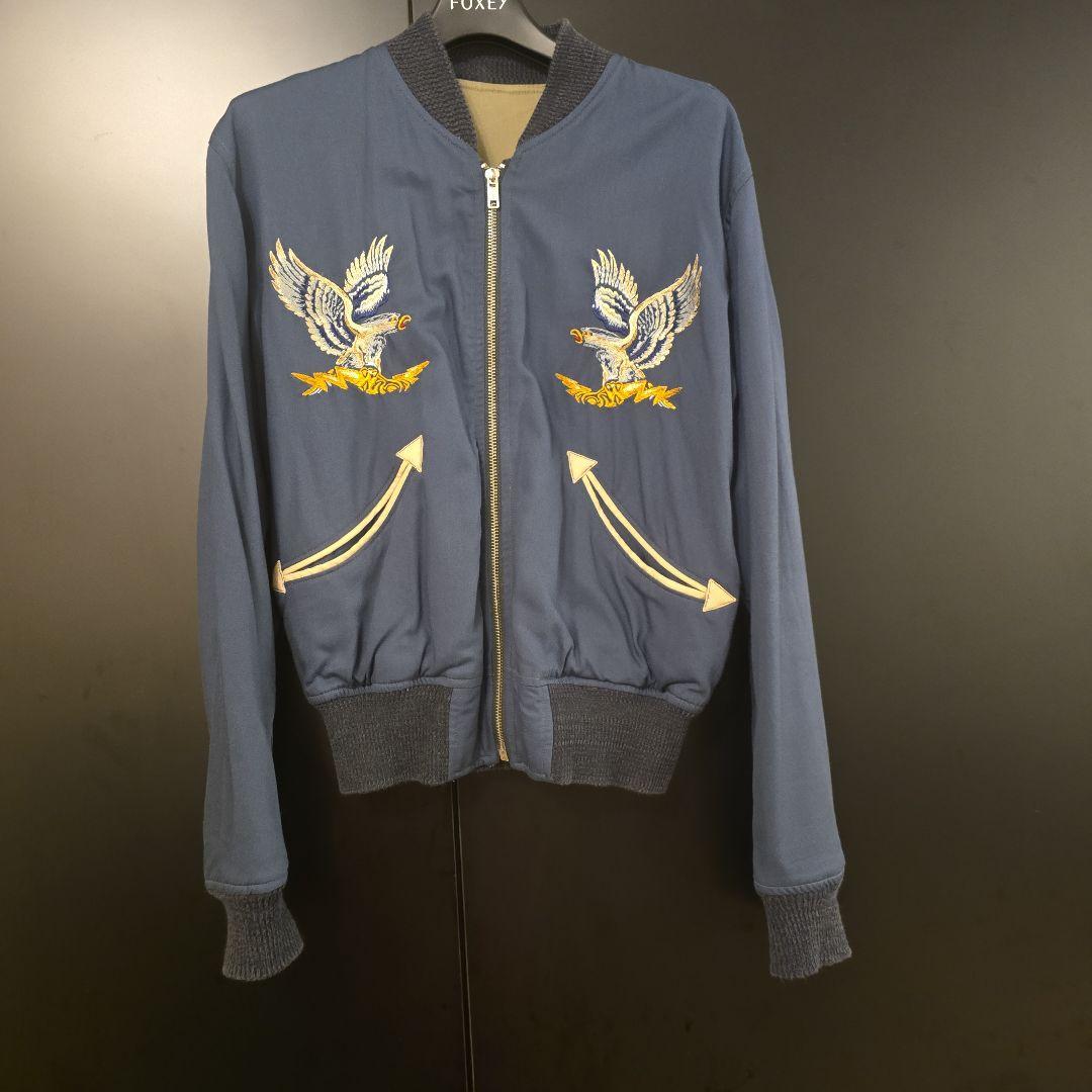 ダブルアールエル　スカジャン　リバーシブル