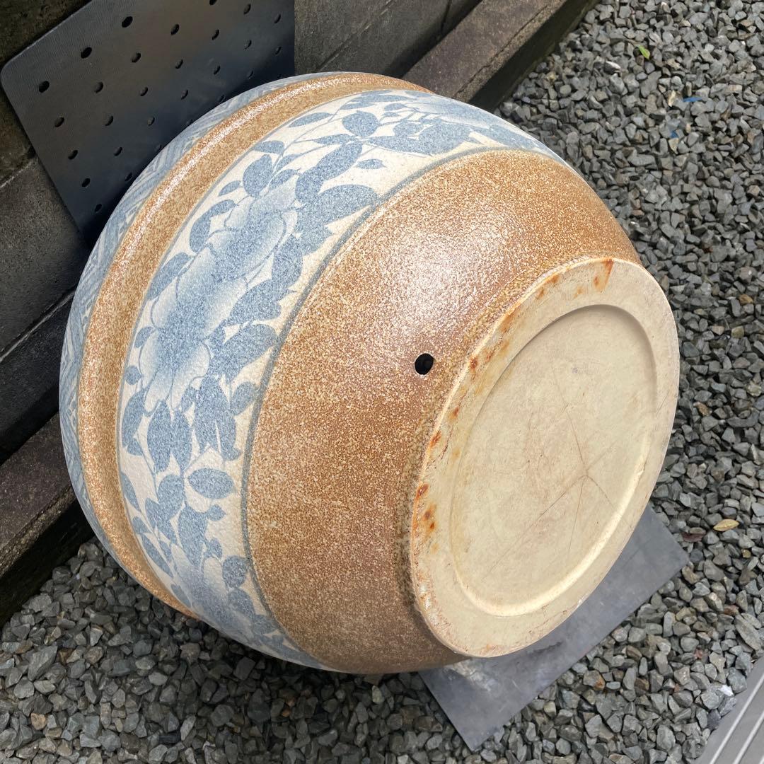 睡蓮鉢　金魚鉢　メダカ鉢　水鉢　21号63cm 大型