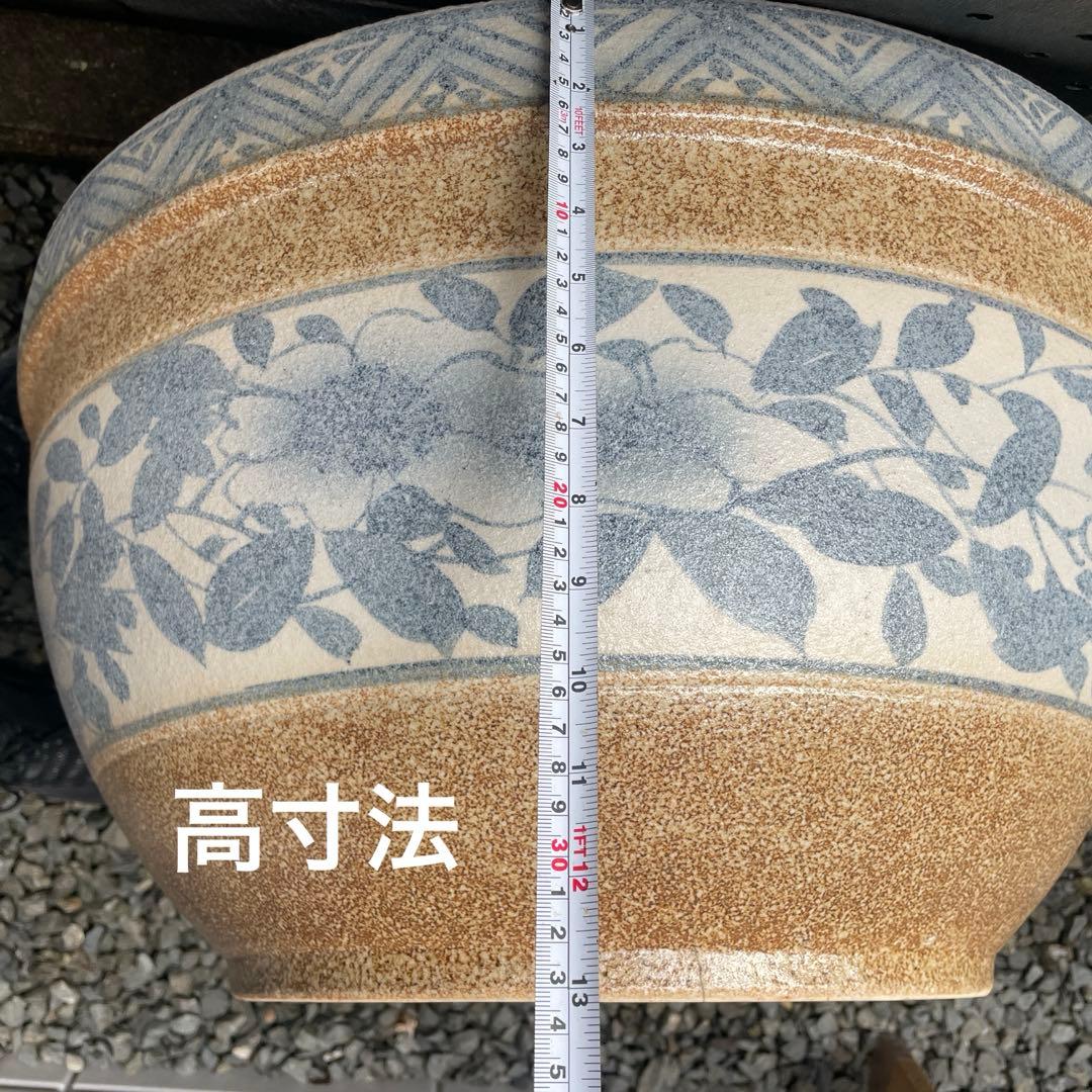 睡蓮鉢　金魚鉢　メダカ鉢　水鉢　21号63cm 大型