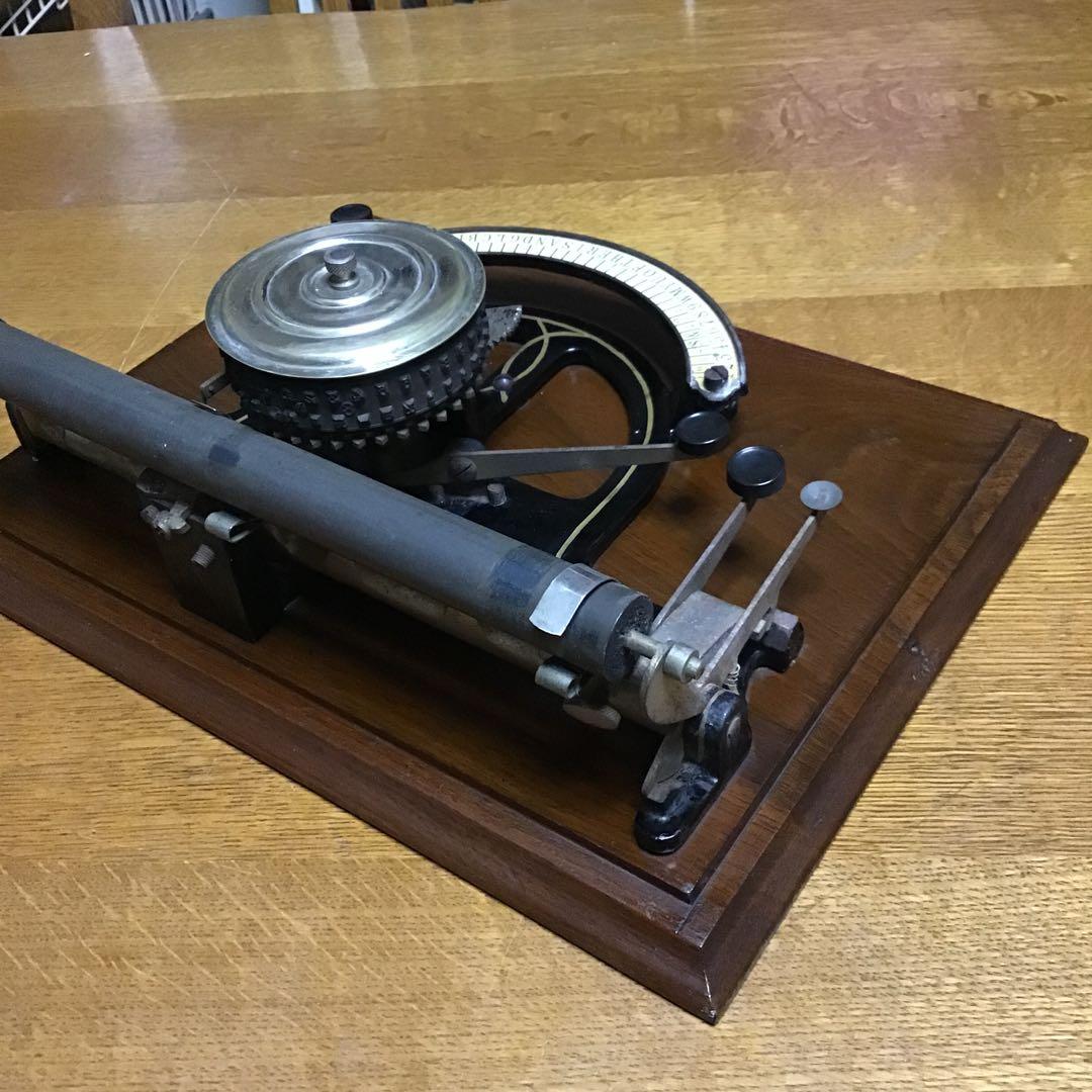 アンティーク　ピープルズタイプライター　1890年代アメリカ製　激レア