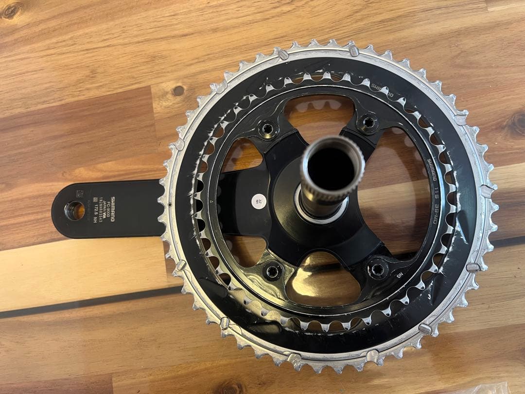 FC-9000 53-39 / 172.5 Pioneer パワーメーター（左）