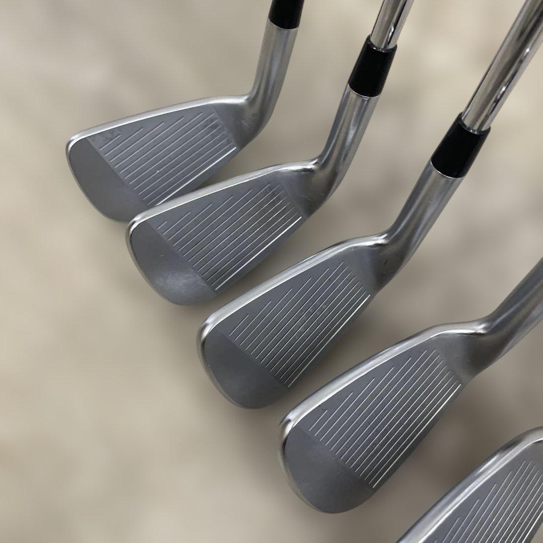 PING i210 アイアン 5〜U 7本セット 黒ドット モーダス120 Ｓ