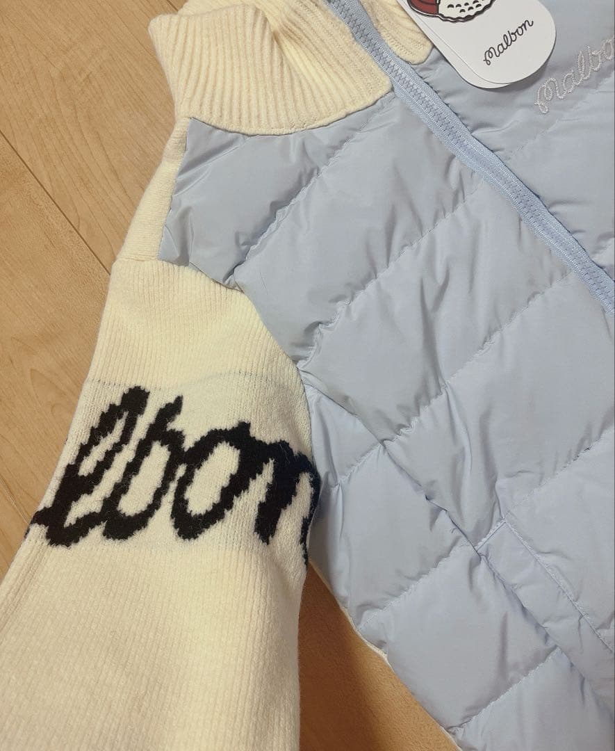 malbongolf ハイネックジップアップダウンカーディガン