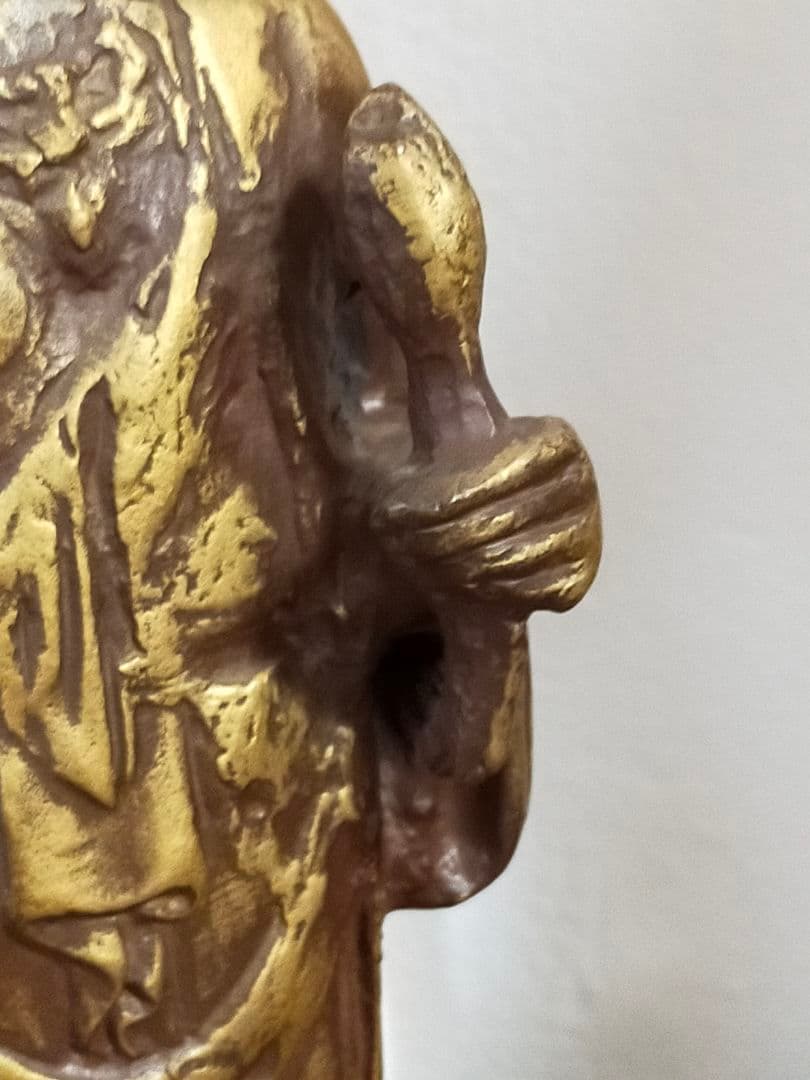 ♥値下げ！北村西望　観音像　３７ｃｍ　観音様　ブロンズ像　仏像　骨董　古玩