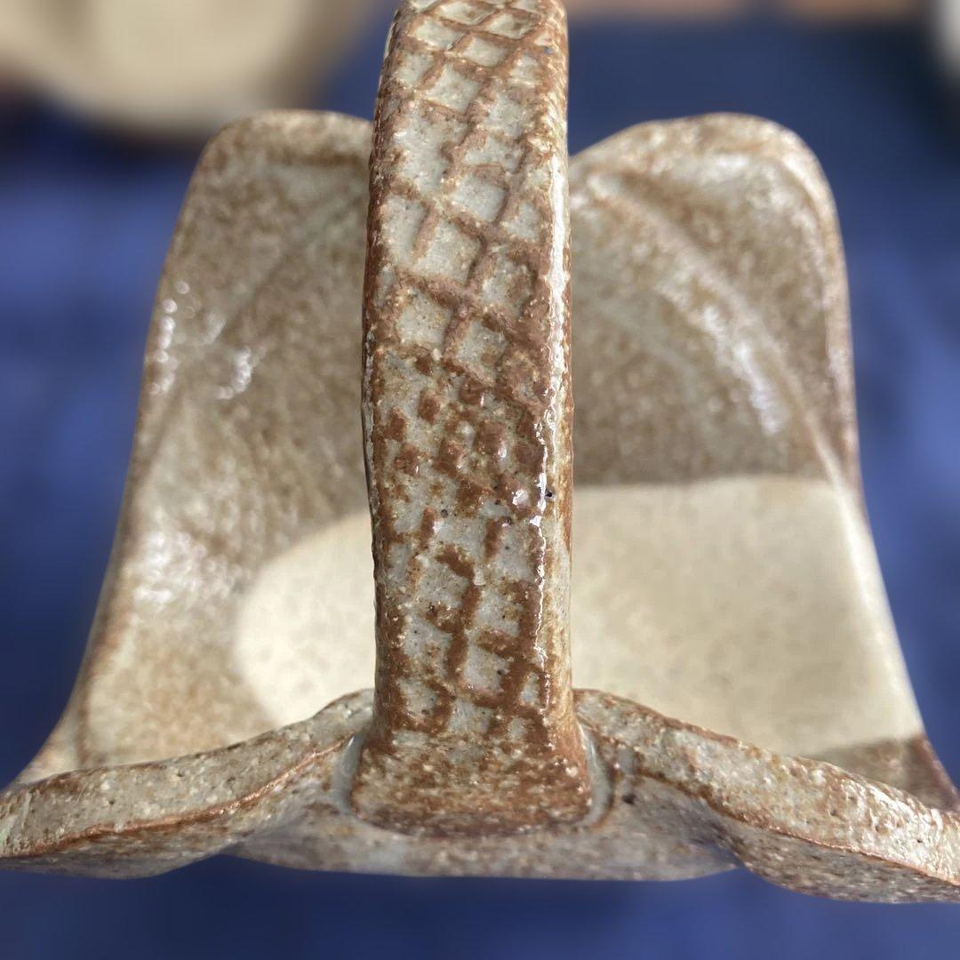 京焼　ルック・デ・ブック　バスケット　鉢　五客