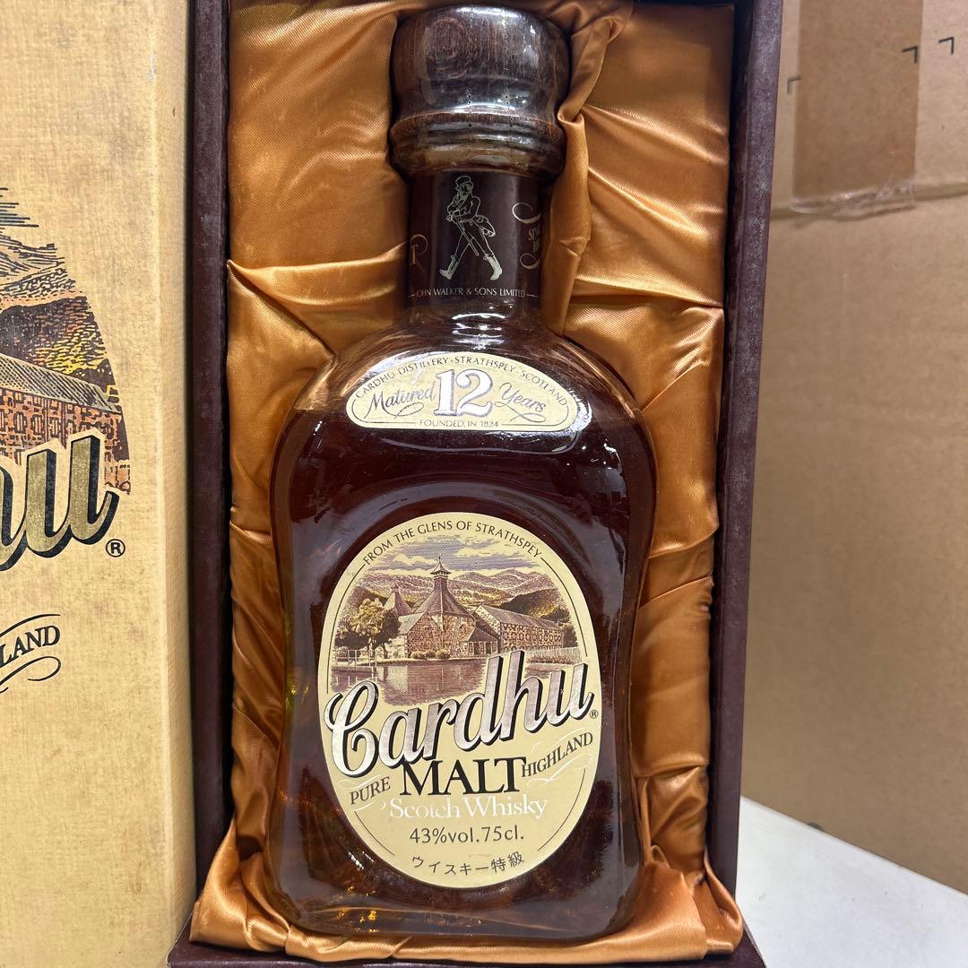 5820【未開栓】Cardhu 12年 スコッチウイスキー 43度 750mL