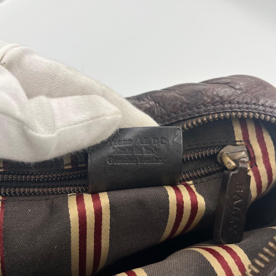 BALLY バリー サコッシュ トレスポ カデナ ショルダーバッグ ブラウン