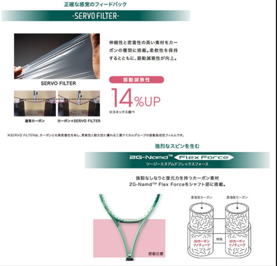 【美品】 YONEX PERCEPT 100L グリップ2