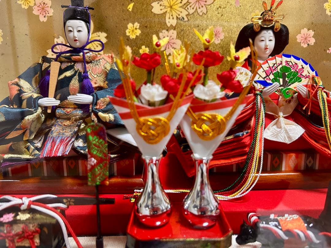 美品 人形の久月 雛人形