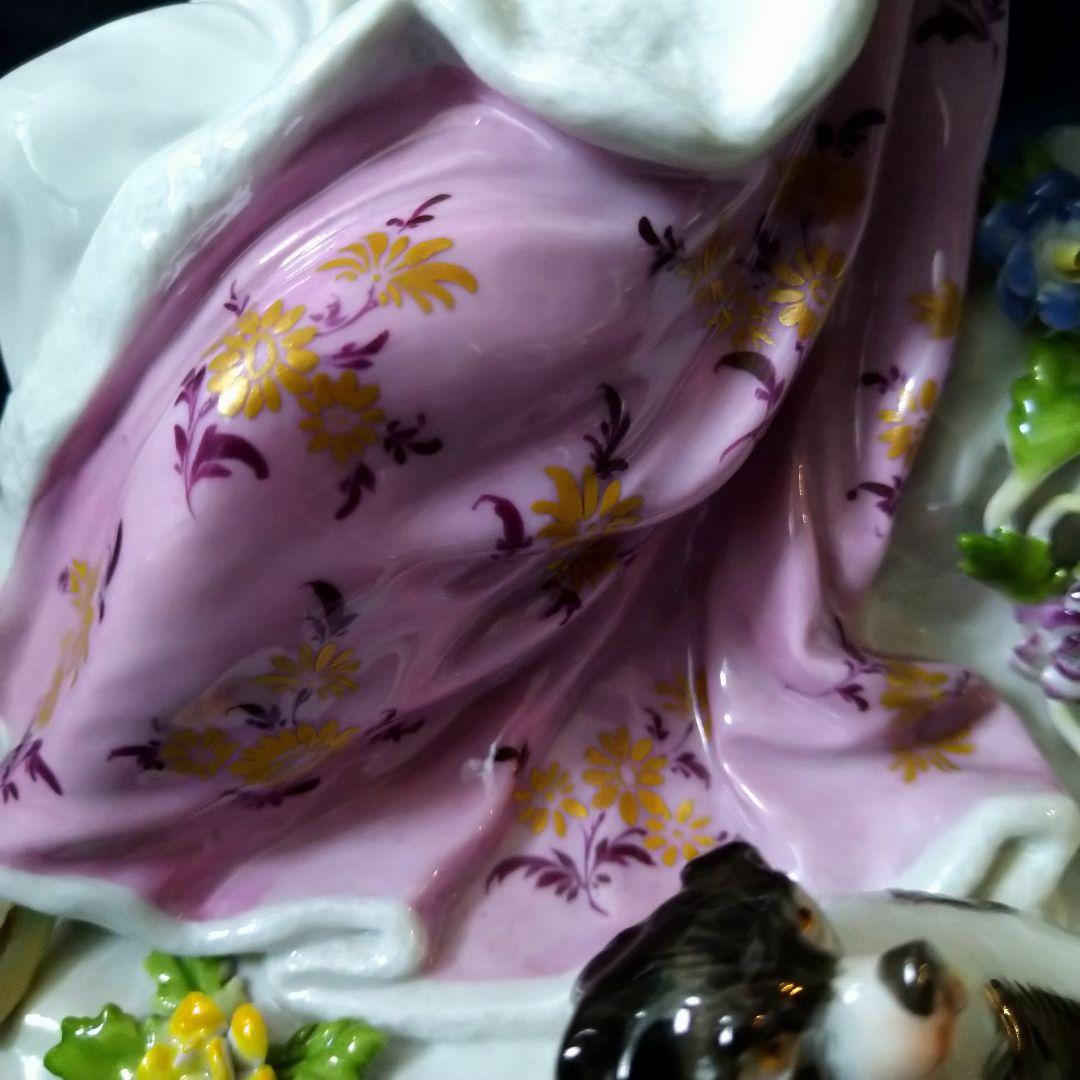 マイセン(Meissen)フィギュリン『ポーランド貴婦人と紳士』