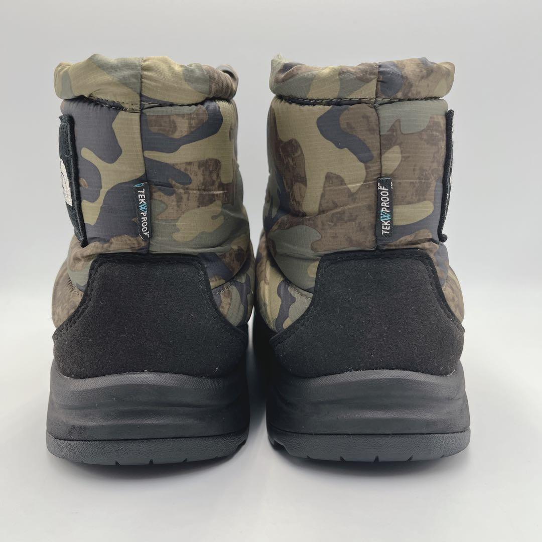 ノースフェイス ヌプシ ブーティ ウォータープルーフ ロゴ ショート【23cm】