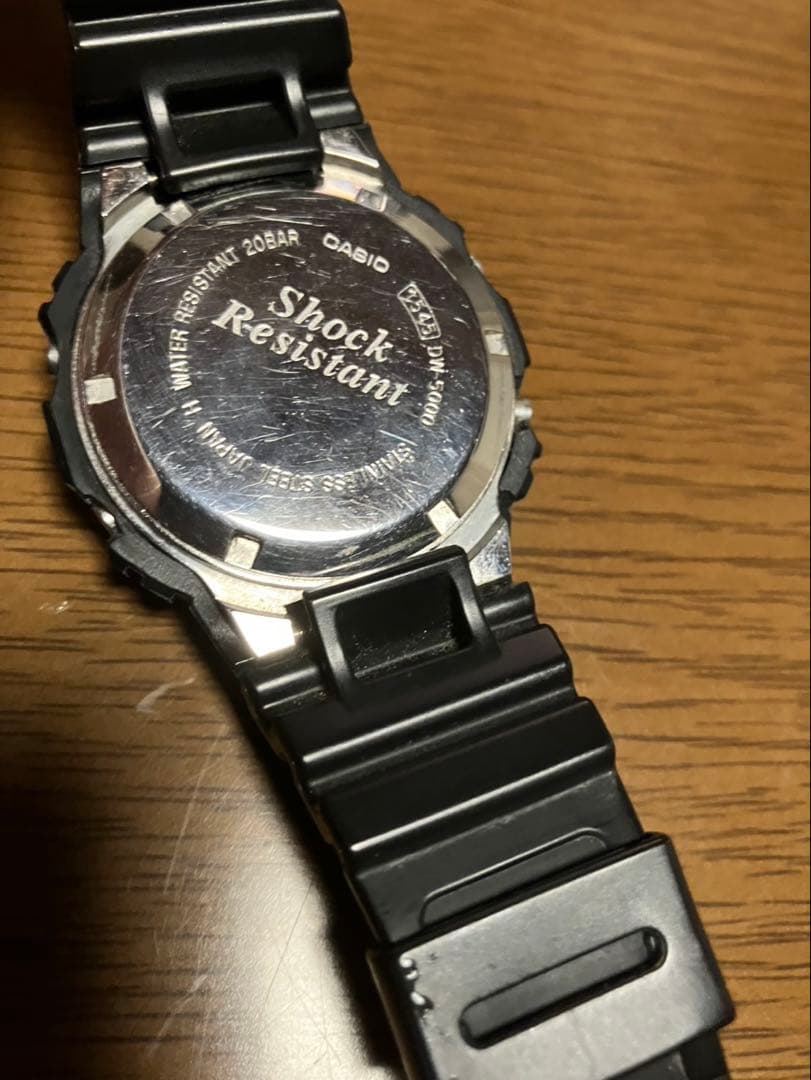 Ｇ-SHOCK カシオ　ＤＷ-5000-1 復刻1stモデル
