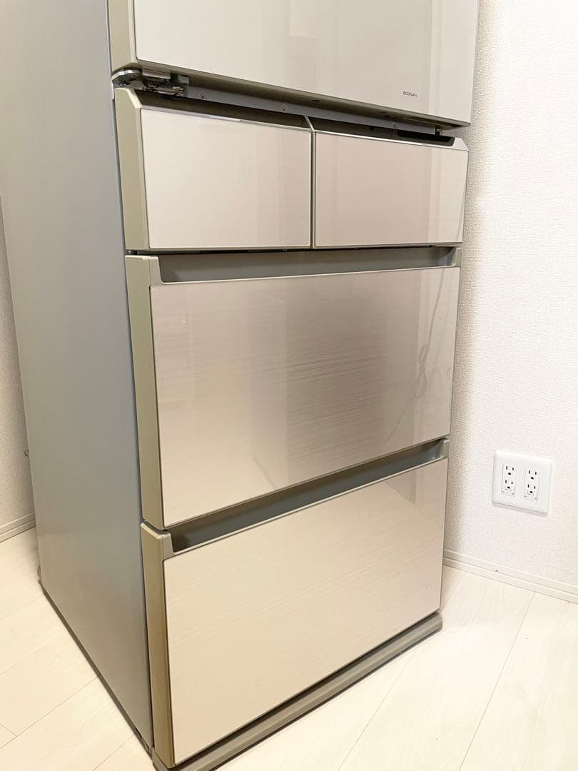 パナソニック冷蔵庫 NR-E430GVL-N形 左開き