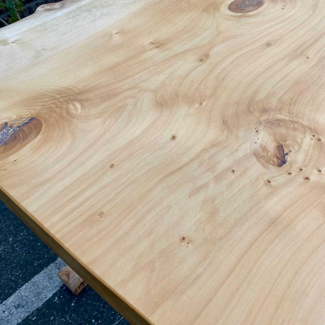 天然木　イチョウ　銀杏　一枚板 無垢　109