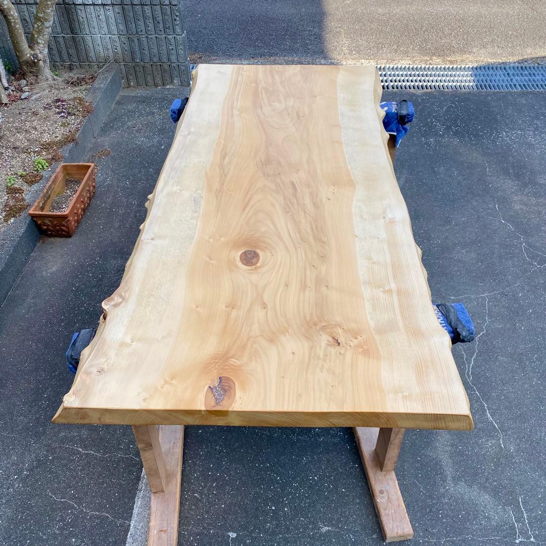 天然木　イチョウ　銀杏　一枚板 無垢　109