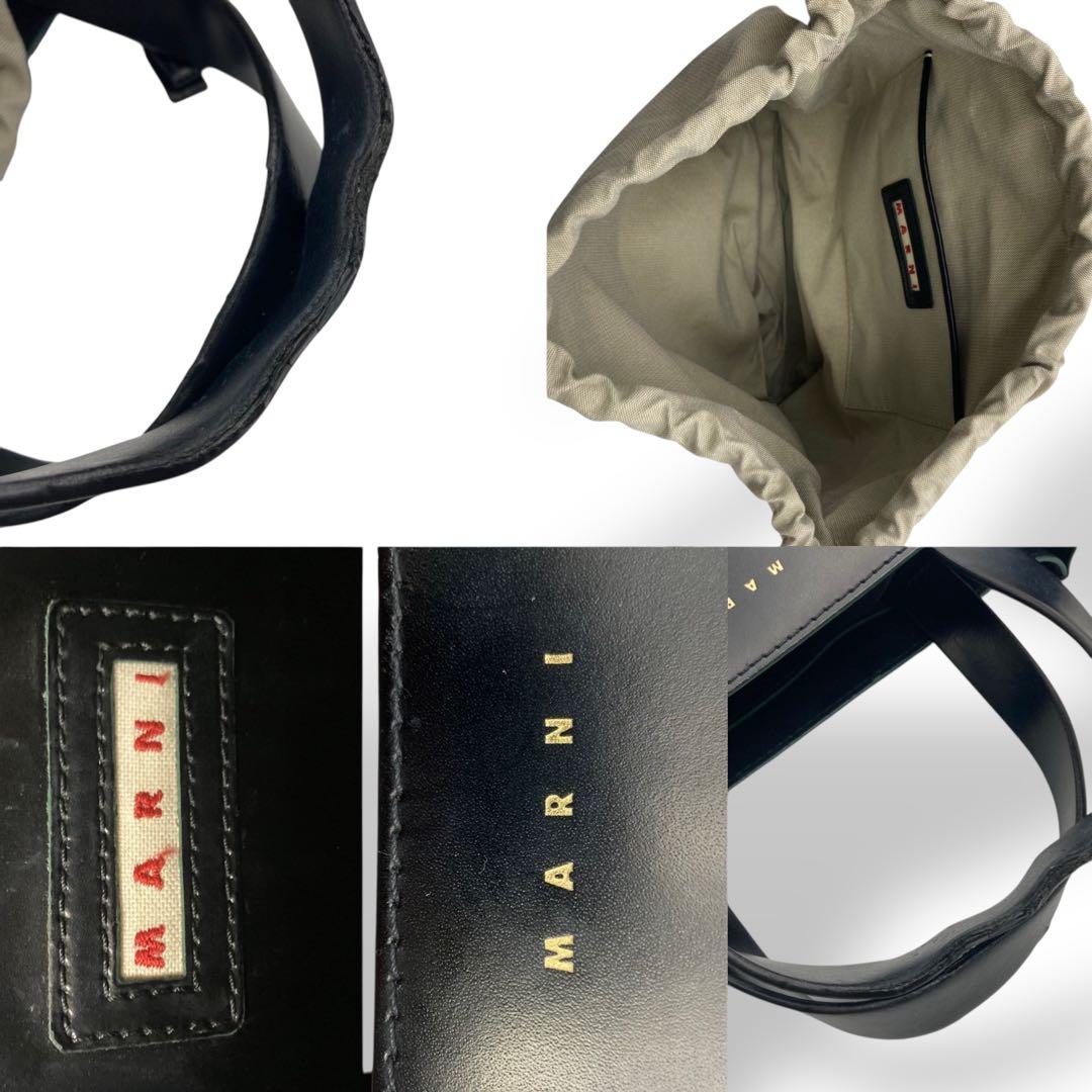 マルニ MARNI トートバッグ ショルダーバッグ ミュゼオ 2way ブラック