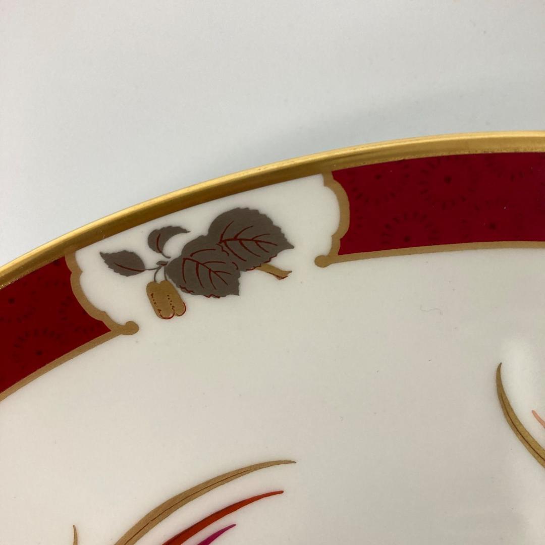 【新品】大倉陶園 オオクラトウエン「比翼連理」限定版飾皿【K1166】