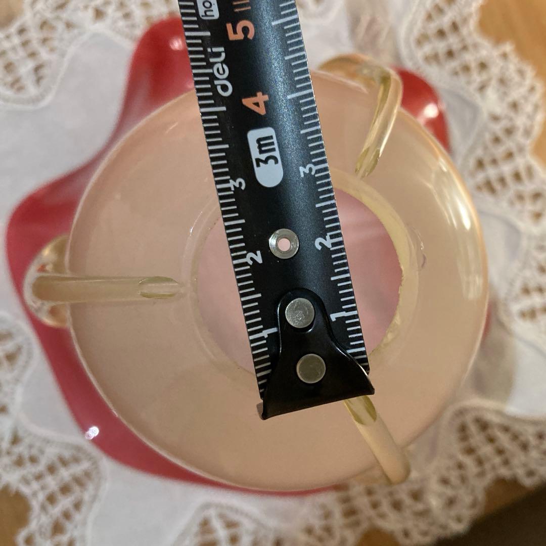 イギリス　1920年　ヴァセリン（ウラン）　ランプシェード　オパールセント