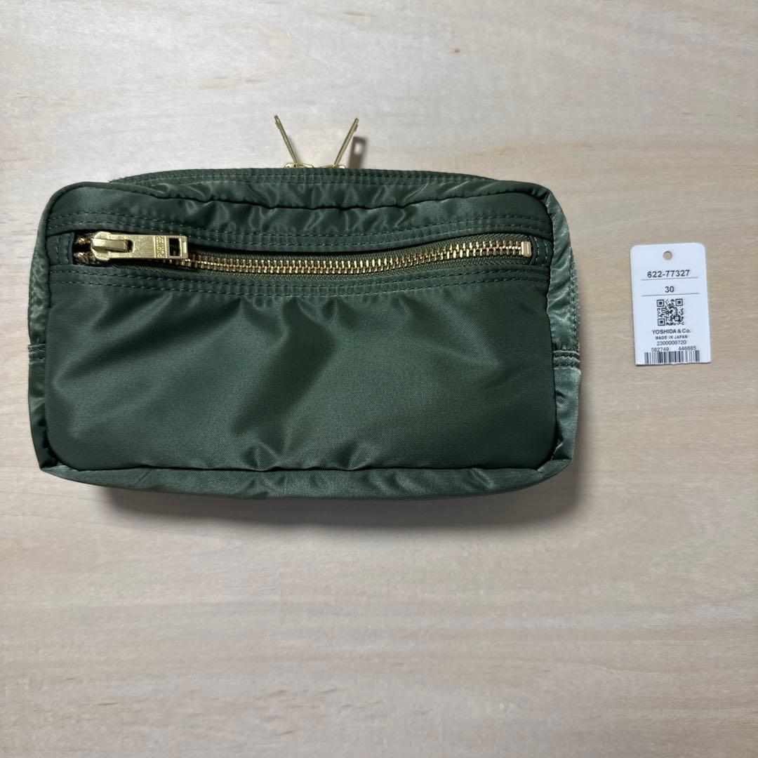 バッグ PORTER / TANKER POUCH Sage green