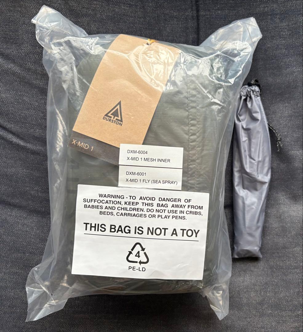 DURSTON GEAR X-Mid 1 +グランドシート【2025年モデル】