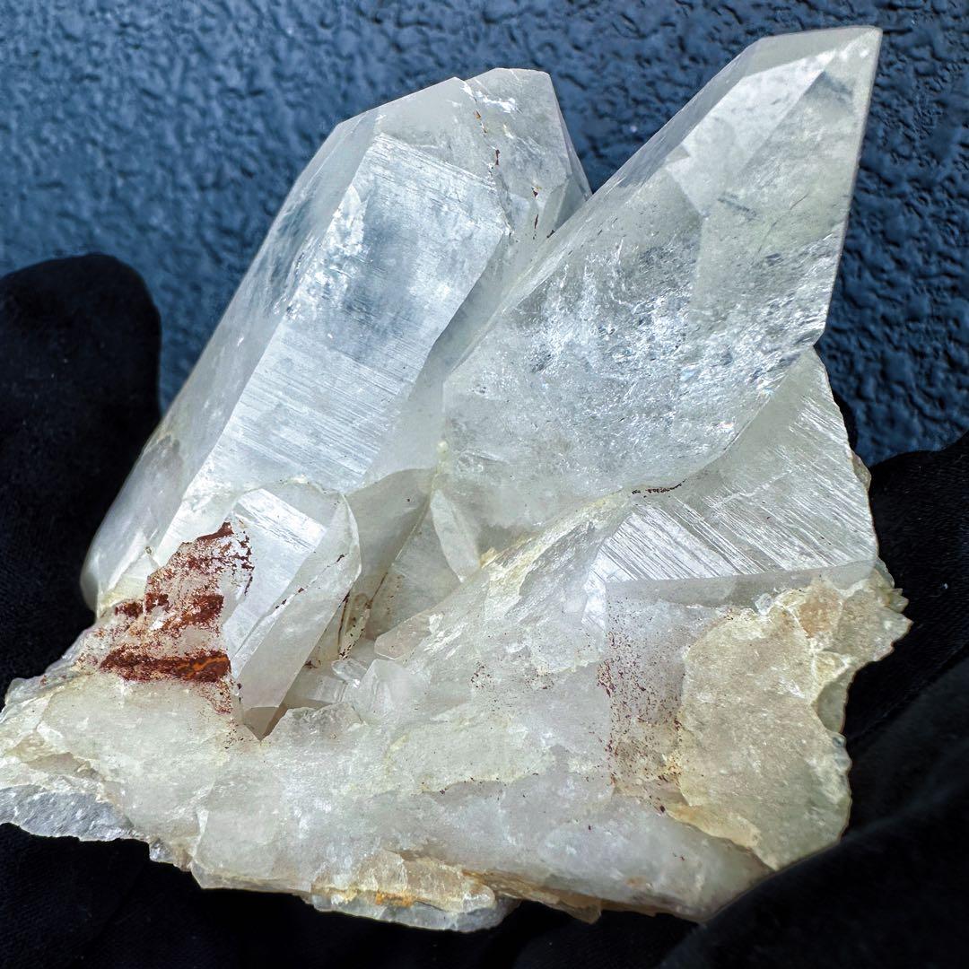 希少❗️高品質❗️マニカラン産レインボーヒマラヤ水晶クラスター超強いパワーA1406