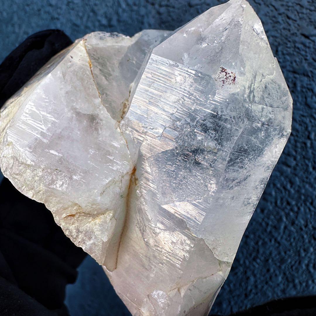 希少❗️高品質❗️マニカラン産レインボーヒマラヤ水晶クラスター超強いパワーA1406