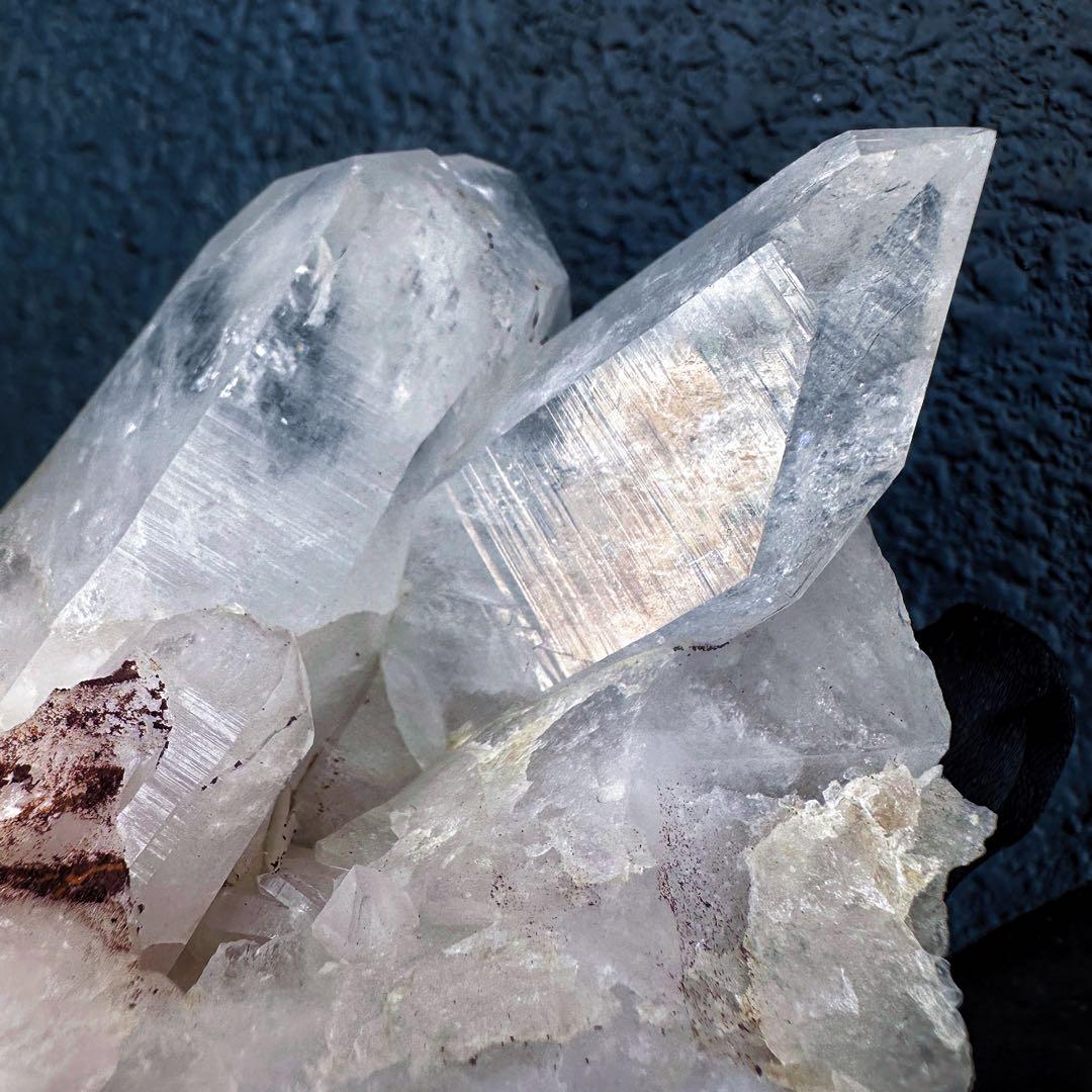 希少❗️高品質❗️マニカラン産レインボーヒマラヤ水晶クラスター超強いパワーA1406