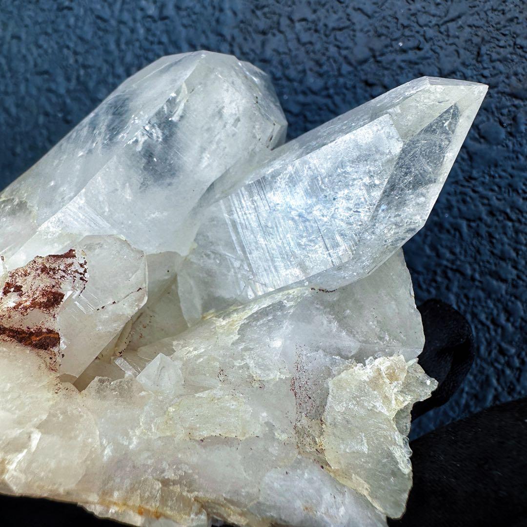 希少❗️高品質❗️マニカラン産レインボーヒマラヤ水晶クラスター超強いパワーA1406