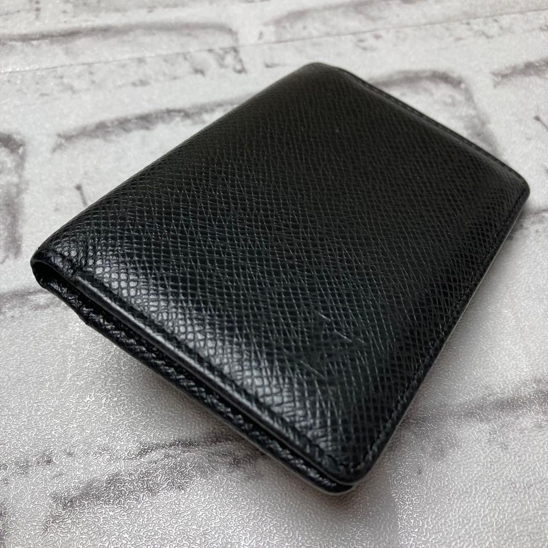 ルイヴィトン☆名刺入れ　ブラック　紙袋付き