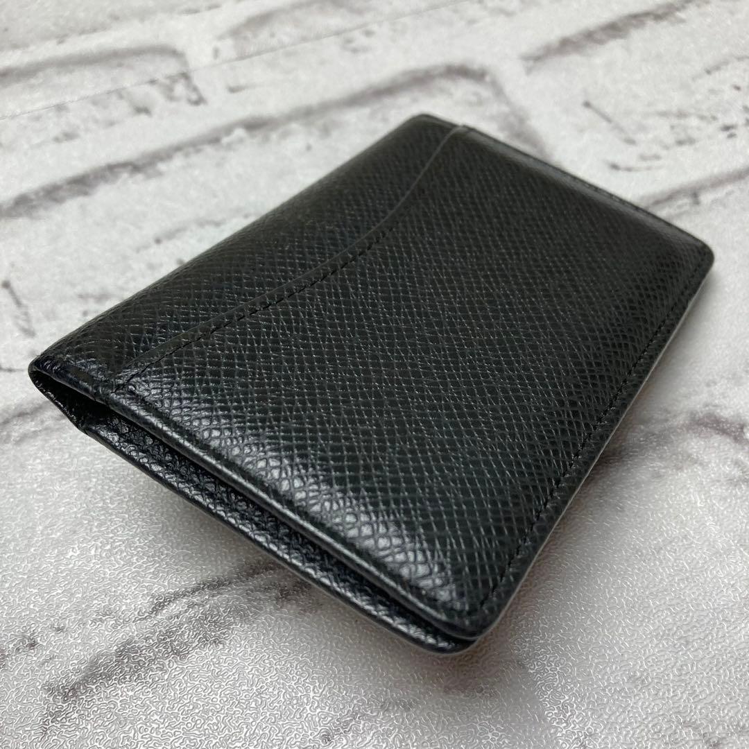 ルイヴィトン☆名刺入れ　ブラック　紙袋付き
