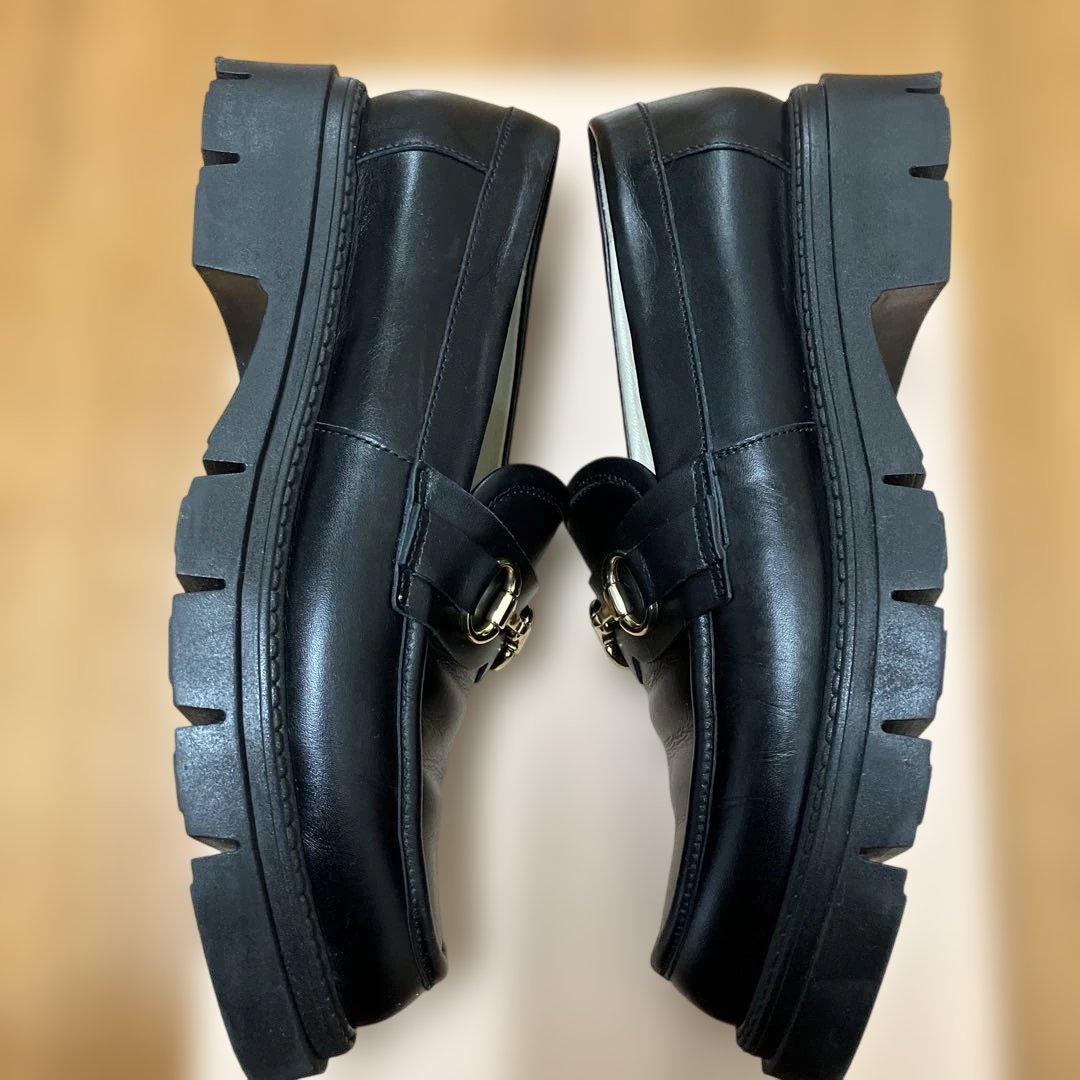 spick&span コルソローマ9 ビットツキローファー　37 ブラック