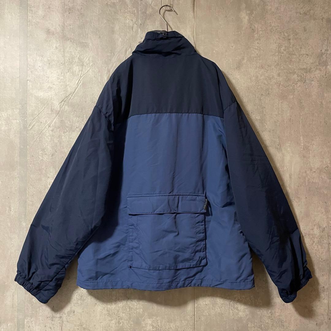 Burtonバートンスキーウェアスノーボードジャケット青ブルー紺ネイビー刺繍ロゴ